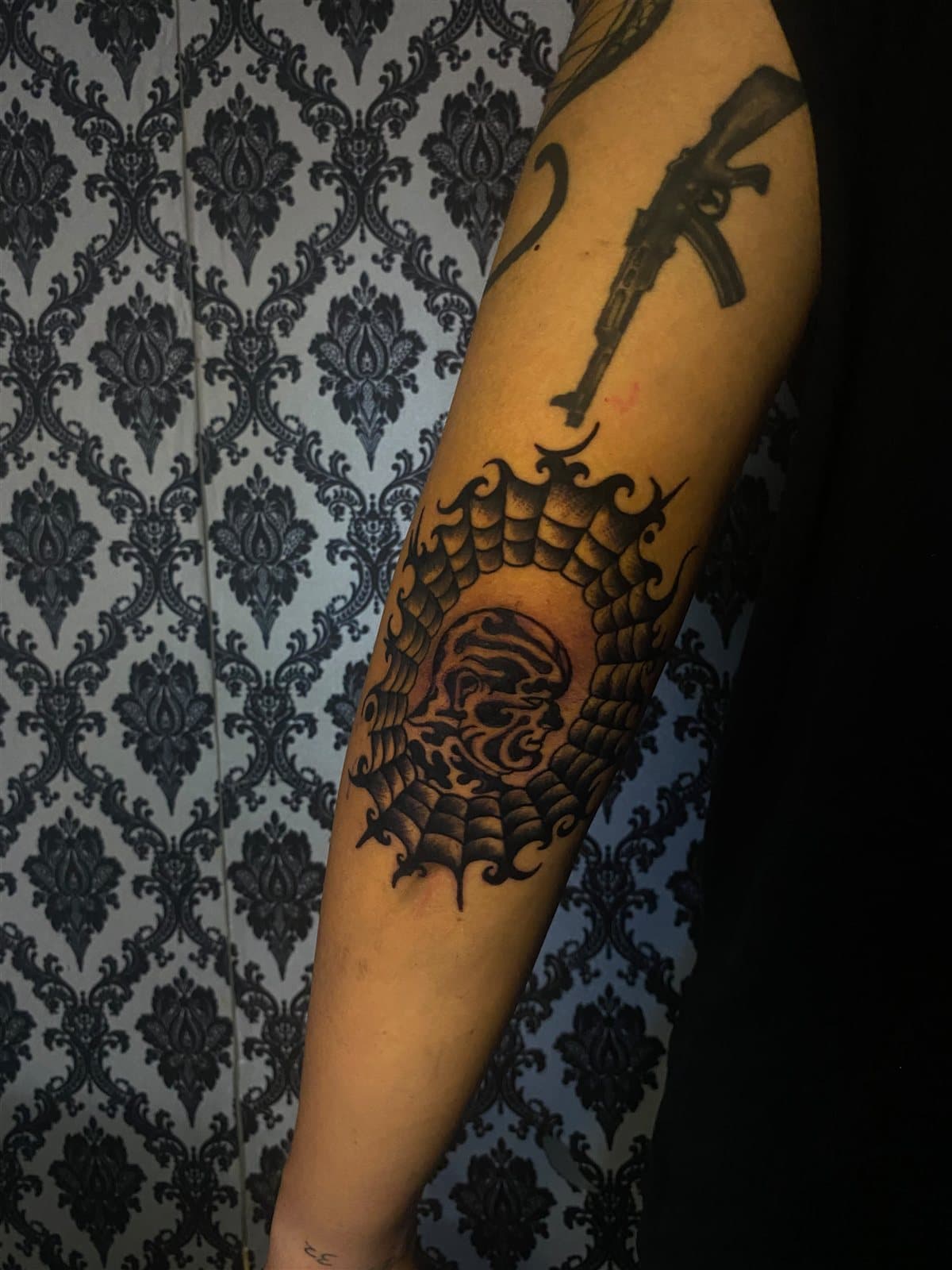 AK-47 & mandala, forearm